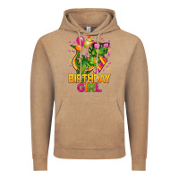 Vintage Coffee 1st birthday girl t rex pink Vintage Hoodie - CowGirlArtShop