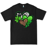 Black St. Patrick's Day hearts Premium Tee - Jasminsmagicworld
