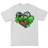 Dove Grey St. Patrick's Day hearts Premium Tee - Jasminsmagicworld