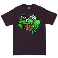 Plum St. Patrick's Day hearts Premium Tee - Jasminsmagicworld