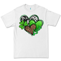 White St. Patrick's Day hearts Premium Tee - Jasminsmagicworld