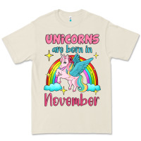 Bone unicorns are born in november Premium Tee - Jasminsmagicworld