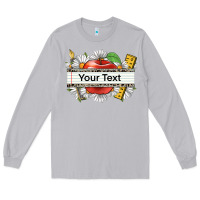 Moon Dust floral teacher custom name Long Sleeve Tee - CowGirlArtShop