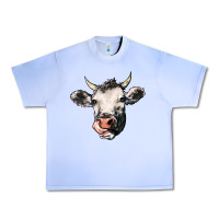 Grape Ice Cow Urban Heavy Tee - HowdyJamesFarm