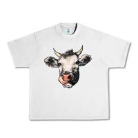 Lunar Rock Cow Urban Heavy Tee - HowdyJamesFarm