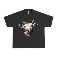 Pigment Black Cow Urban Heavy Tee - HowdyJamesFarm
