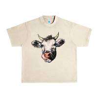 Sandshell Cow Urban Heavy Tee - HowdyJamesFarm