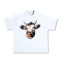 White Cow Urban Heavy Tee - HowdyJamesFarm