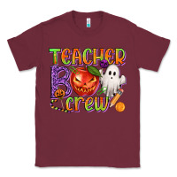 Burgundy Teacher Boo Crew Classic Tee - texasbilliewilder