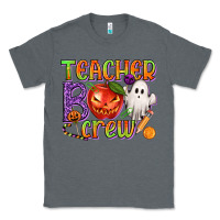 Charcoal Heather Teacher Boo Crew Classic Tee - texasbilliewilder