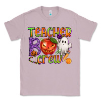 Lilac Teacher Boo Crew Classic Tee - texasbilliewilder