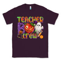 Plum Teacher Boo Crew Classic Tee - texasbilliewilder