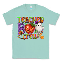 Seafoam Teacher Boo Crew Classic Tee - texasbilliewilder