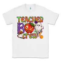 White Teacher Boo Crew Classic Tee - texasbilliewilder