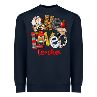 Navy One Loved Teacher Heavyweight Sweatshirt - FaDigitalArtStudio