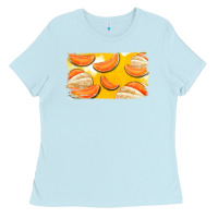 Baby Blue Colorado Cantaloupe Background Ladies Tee - Bettercallsaul
