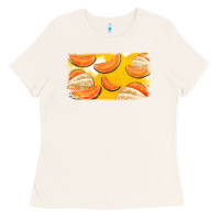 Bone Colorado Cantaloupe Background Ladies Tee - Bettercallsaul