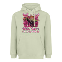 Matcha just a girl who loves baby spinosaurus Heavyweight Hoodie - Artiststas