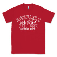 Red Medfield College Science Dept. Classic Tee - minhPixels