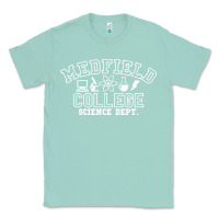 Seafoam Medfield College Science Dept. Classic Tee - minhPixels