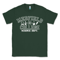 Sports Green Medfield College Science Dept. Classic Tee - minhPixels