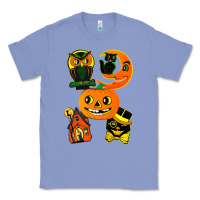 Colony Blue Vintage Halloween Classic Tee - minhPixels