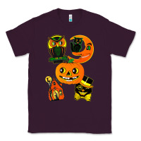 Plum Vintage Halloween Classic Tee - minhPixels