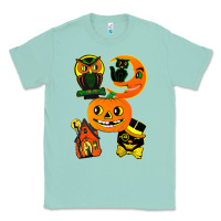 Seafoam Vintage Halloween Classic Tee - minhPixels