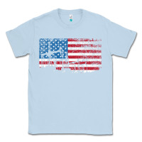 Dusty Blue Oil Rig Worker Roughnecks Oilfield Man Gift American Classic Tee - minhPixels