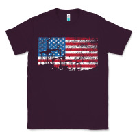 Plum Oil Rig Worker Roughnecks Oilfield Man Gift American Classic Tee - minhPixels