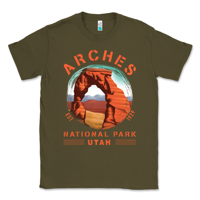 Cool Arches National Park Utah Classic Tee by minhPixels | Teevron