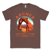 Chestnut Cool Arches National Park Utah Classic Tee - minhPixels