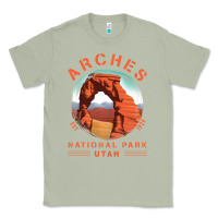 Matcha Cool Arches National Park Utah Classic Tee - minhPixels