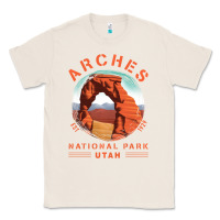 Natural Cool Arches National Park Utah Classic Tee - minhPixels