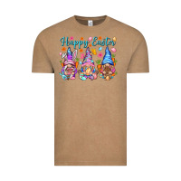 Vintage Coffee Happy Easter gnomies Easter Day Vintage Tee - HowdyJamesFarm