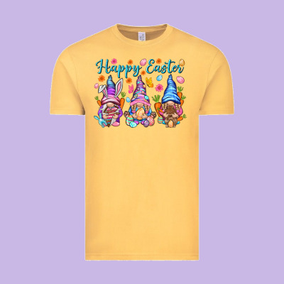 Happy Easter Gnomies Easter Day Vintage Tee Designed By Howdyjamesfarm
