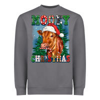 Storm mooey christmas heifer Heavyweight Sweatshirt - FaDigitalArtStudio