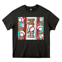 Asphalt baseball mom Heavy Core Tee - LillyAllenDesigns