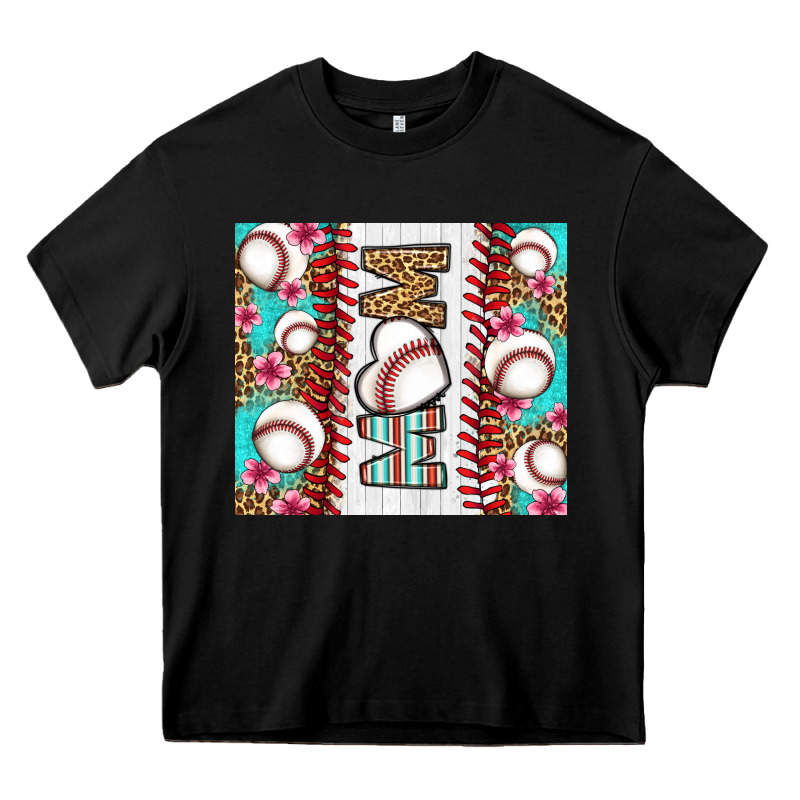 Baseball Mom Heavy Core Tee by LillyAllenDesigns | Teevron