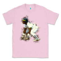 Bubblegum Pink Rickey Henderson Classic Tee - minhPixels