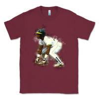 Burgundy Rickey Henderson Classic Tee - minhPixels