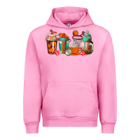 Fuchsia Pink basketball coffee cups Urban Hoodie - AdoDesignShop