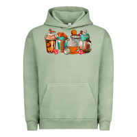 Pigment Oil Green basketball coffee cups Urban Hoodie - AdoDesignShop