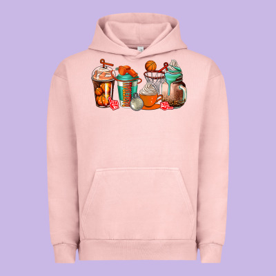 Basketball Coffee Cups Urban Hoodie Designed By Adodesignshop