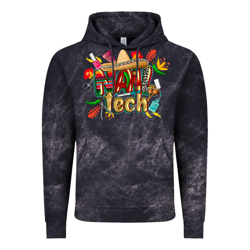 Cinco De Mayo Nail Tech Vintage Hoodie by CowGirlArtShop | Teevron