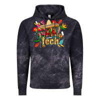 Cloud Black cinco de mayo nail tech Vintage Hoodie - CowGirlArtShop