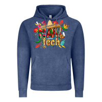 Vintage Denim cinco de mayo nail tech Vintage Hoodie - CowGirlArtShop