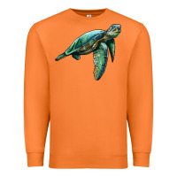 Carrot sea turtle Premium Sweatshirt - Artiststas