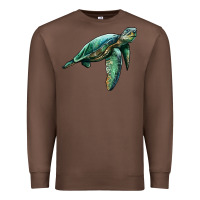 Chestnut sea turtle Premium Sweatshirt - Artiststas