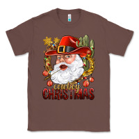 Chestnut Cowboy Christas Santa Classic Tee - NancyCooperArtShop